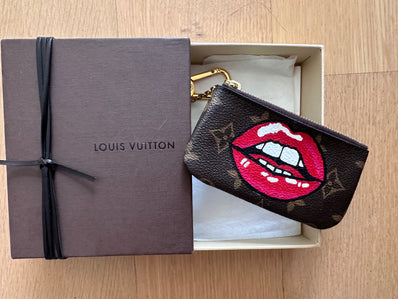 Louis Vuitton monogram custom key pouch