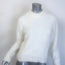 G. Label by goop Angora Crewneck Sweater White Size Medium