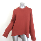 G. Label by goop Theo Crewneck Sweater Rust 