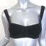 Galvan London NYX Bralette Top Black Stretch Ribbed Knit Size Small NEW