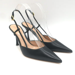 Gianvito Rossi Ascent 85 Slingback Pointed Toe Pumps 