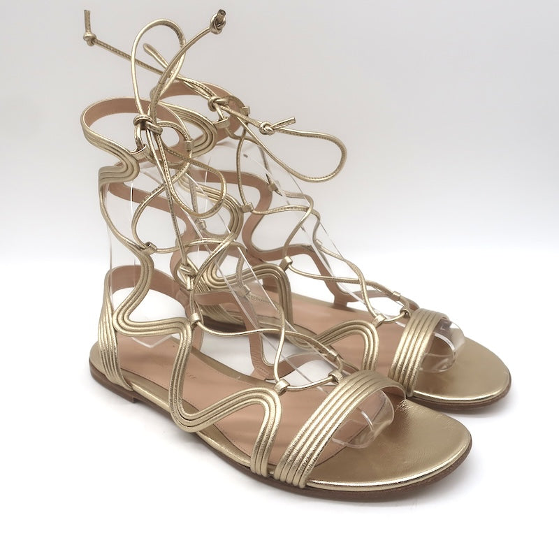 Gianvito Rossi Hydra Flat Gladiator Sandals