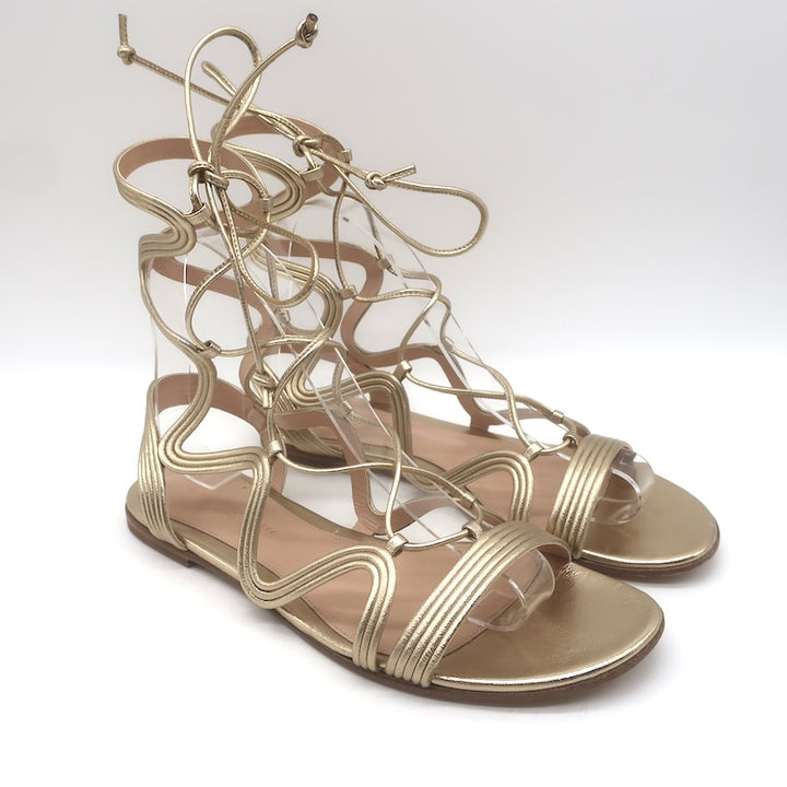 Gianvito Rossi Hydra Flat Gladiator Sandals