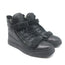 Giuseppe Zanotti Coby Crystal-Strap High Top Sneakers Black Leather Size 42