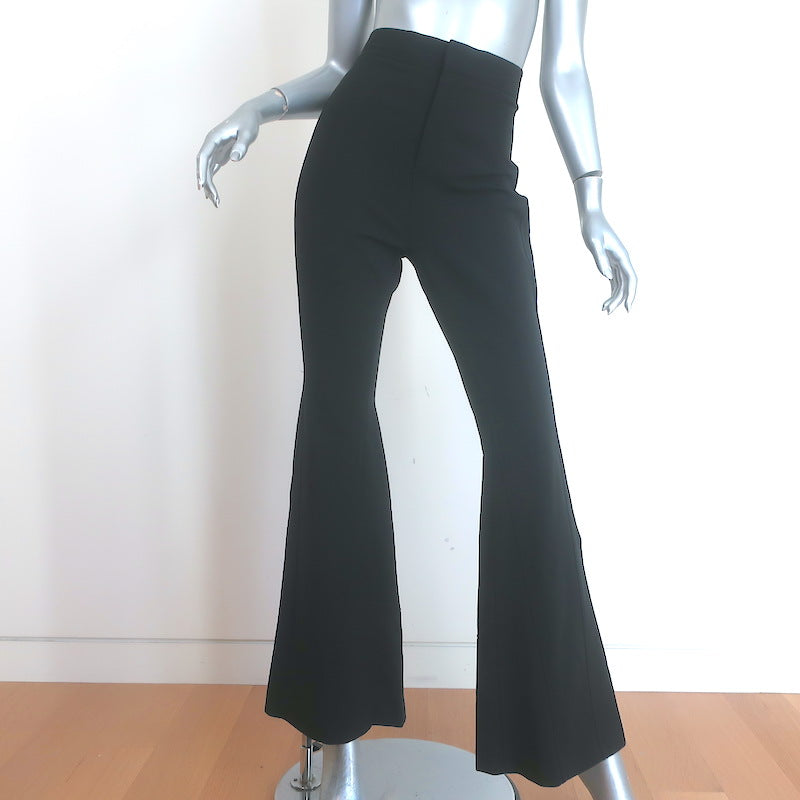 Givenchy Flared Stretch Jersey Pants Black Size 42