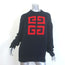 Givenchy Intarsia 4G Crewneck Sweater Navy Cotton Size Extra Small Unisex