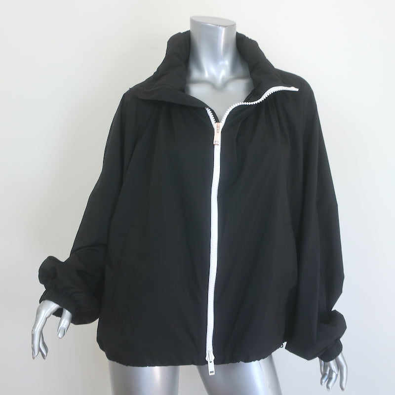 Givenchy Logo-Hood Windbreaker Bomber Jacket 