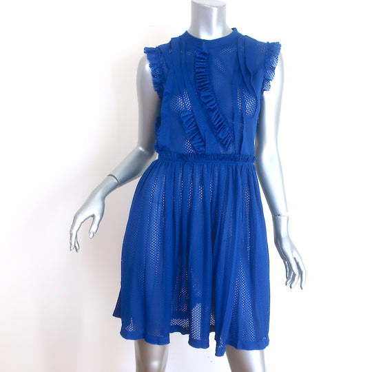 Givenchy Belted Snap-Front Sleeveless Dress Olive Cotton Twill Size 38 –  Celebrity Owned