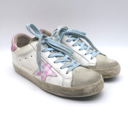 Golden Goose Superstar Gingham Star Sneakers