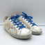 Golden Goose Superstar Shearling Low Top Sneakers White Leather Size 36 NEW