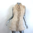 Graham & Spencer Rabbit Fur Vest Ivory Size Small