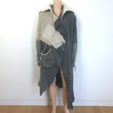 Greg Lauren Nomad Shearling-Hood Coat 