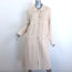 Gucci Crystal-Button Crochet Knit Duster Cardigan Ivory Wool Size Large