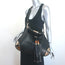 Gucci Indy Large Hobo Bag Black Leather Bamboo Tassel Crossbody
