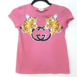 Gucci Kids Winged Tiger GG Logo T-Shirt 