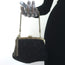 Gucci Tom Ford Tassel Chain Strap Beaded Mini Evening Bag Black