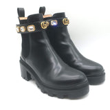 Gucci Trip Jewel-Strap Chelsea Boots 