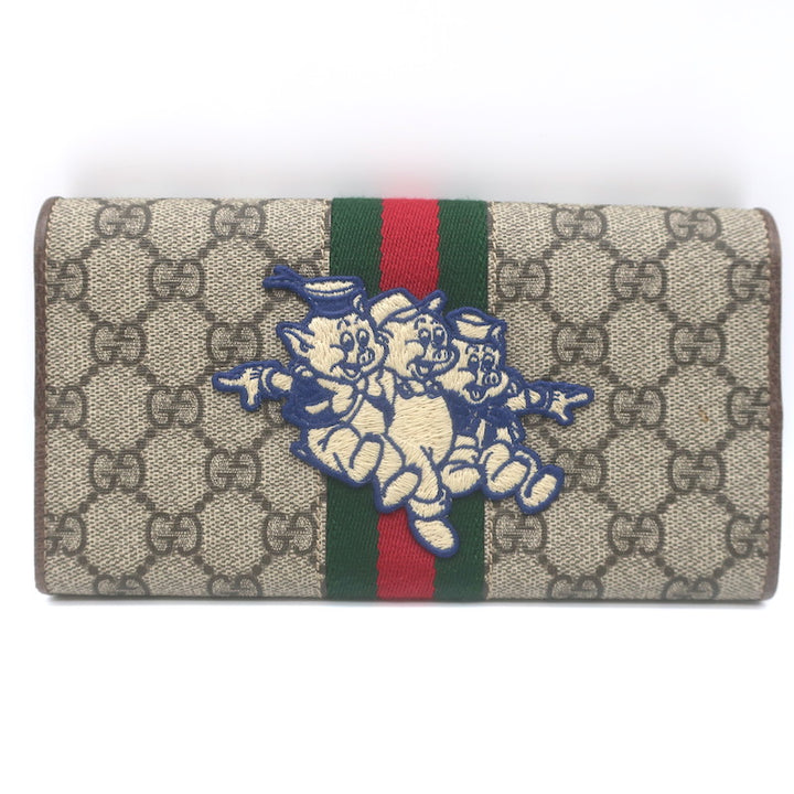 Gucci x Disney Three Little Pigs Wallet