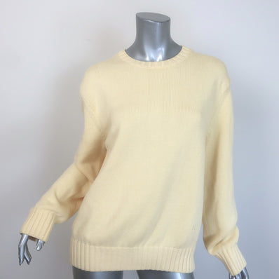 HIGH SPORT Jordan Crewneck Sweater Pastel Yellow 