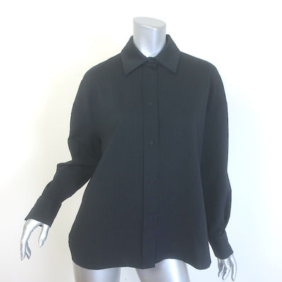 Harris Wharf London Coolmax Seersucker Shirt 