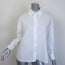 Harris Wharf London Coolmax Seersucker Shirt White Cotton-Blend Size 42