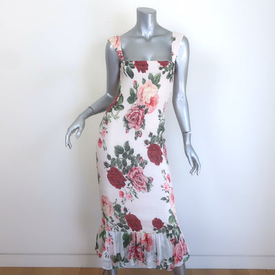 Hemant & Nandita Naaz Smocked Midi Dress