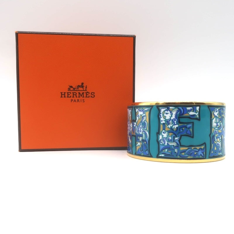 Hermes 2006 Russian Alphabet Extra Wide Enamel 