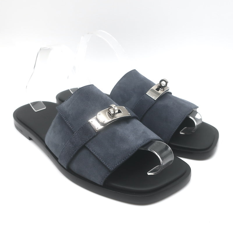 Hermes Gabriel Slide Sandals 