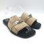 Hermes Gabriel Slide Sandals Beige Suede Size 43