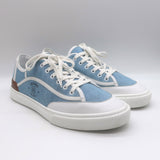 Hermes Get Low Top Sneakers Blue Denim 
