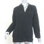 Hermes H-Intarsia Knit Sweater Black Virgin Wool Size 34