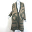 Hermes Promenade du Matin Cashmere Cardigan Coat Brown/Green Size 34