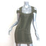 Herve Leger Evanne Cold Shoulder Mesh Bandage Dress Sage Size Small NEW