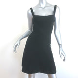 Herve Leger Faith Flared Mini Bandage Dress Black Size Extra Small