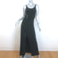 Herve Leger Mila Gown Black Stretch Jersey Size Small Sleeveless Maxi Dress NEW