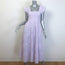 Hill House Home The Ellie Nap Dress Lilac Striped Linen Size Extra Small