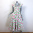 Hill House Home The Ellie Nap Dress White Floral Print Cotton Size Small