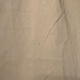 Maje Leather-Buckle Wide Leg Pants Beige Stretch Cotton Size 40