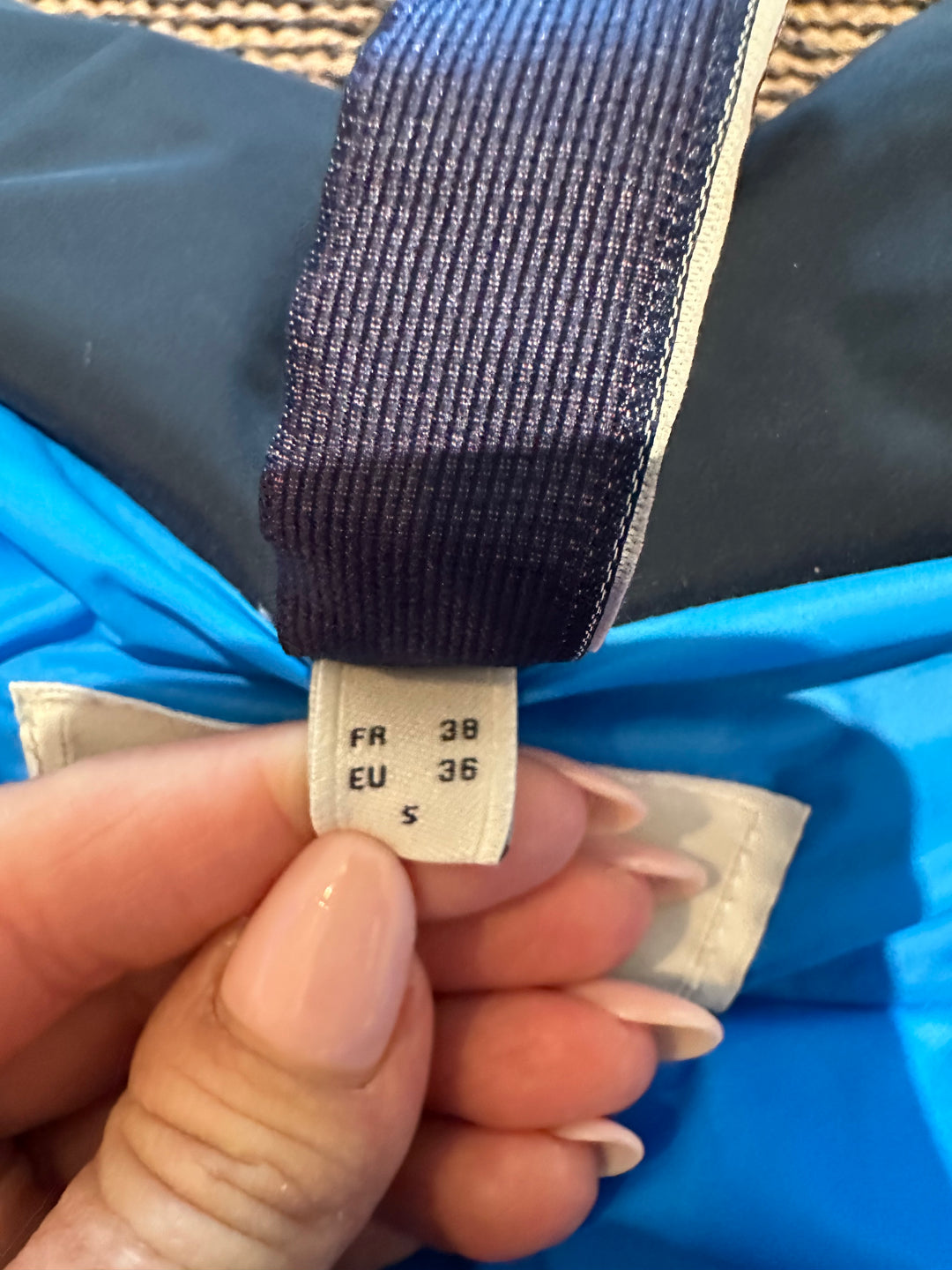 Rossignol Signature Down Ski Jacket Navy Sz Small