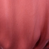 Zimmermann authentic pre-owned crimson silk satin long-sleeve mini wrap dress with V-neck and tie waist, lightly worn