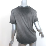 Saint Laurent Pocket T-Shirt Gray Faded Jersey Size Medium Short Sleeve Top