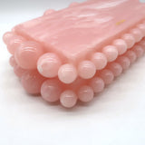 Cult Gaia Eos Box Clutch Pearlescent Pink Acrylic NEW