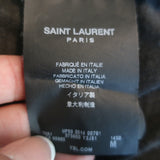 Saint Laurent Pocket T-Shirt Gray Faded Jersey Size Medium Short Sleeve Top