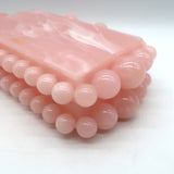 Cult Gaia Eos Box Clutch Pearlescent Pink Acrylic NEW