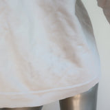 FREECITY Embroidered Logo Zip-Up Hoodie Sweatshirt Off-White Size 2