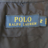 Polo Ralph Lauren Tartan Pleated Mini Skirt Green & Blue Wool Plaid Size 2