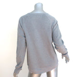 FREECITY Str8up Raglan Sweatshirt Gray Size Medium Crewneck Pullover