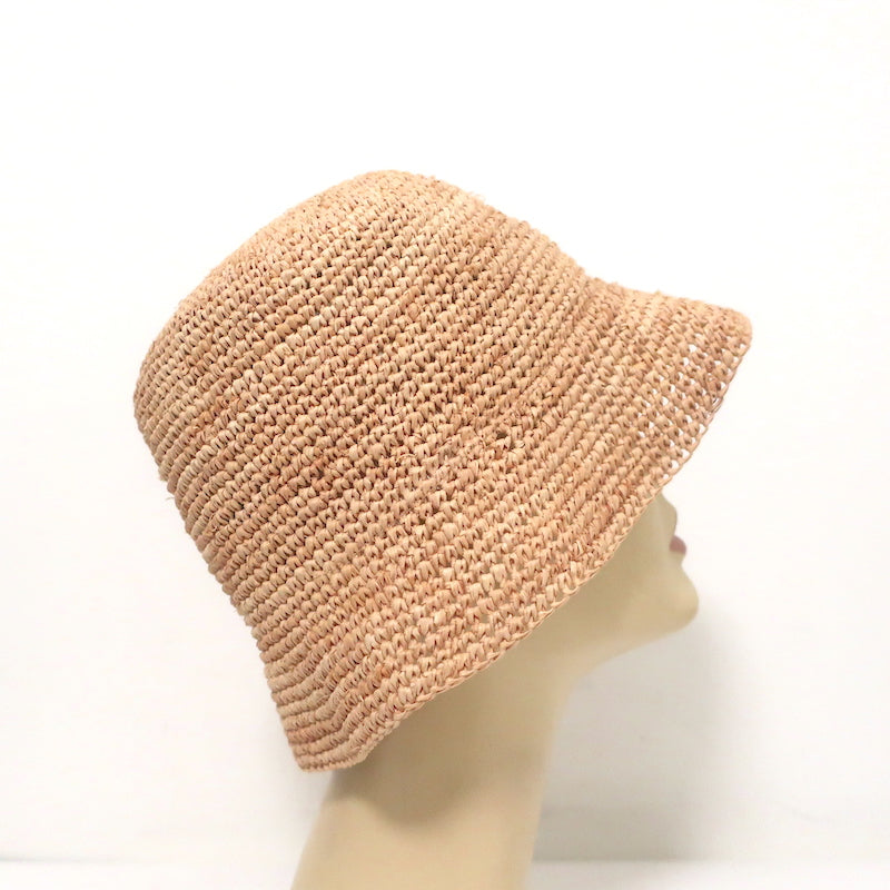 Gucci GG Straw Bucket Hat Size Small
