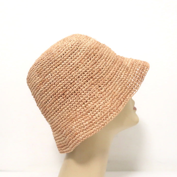 Gucci GG Straw Bucket Hat Size Small
