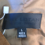 Nili Lotan Justine Suede Western Jacket Terracotta Size Large
